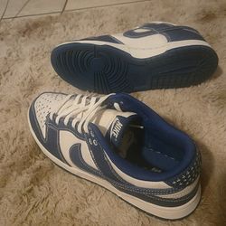 Nike Dunk Low Industrial Blue Sashiko-size 9
