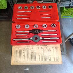 Vermont American metric tap and hex die set tools