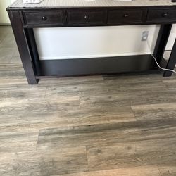 Dark Console Table
