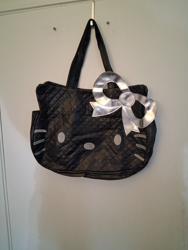 LARGE HELLO KITTY TOTE PURSE