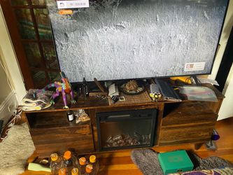 Tv Stand with built in Electric Fireplace