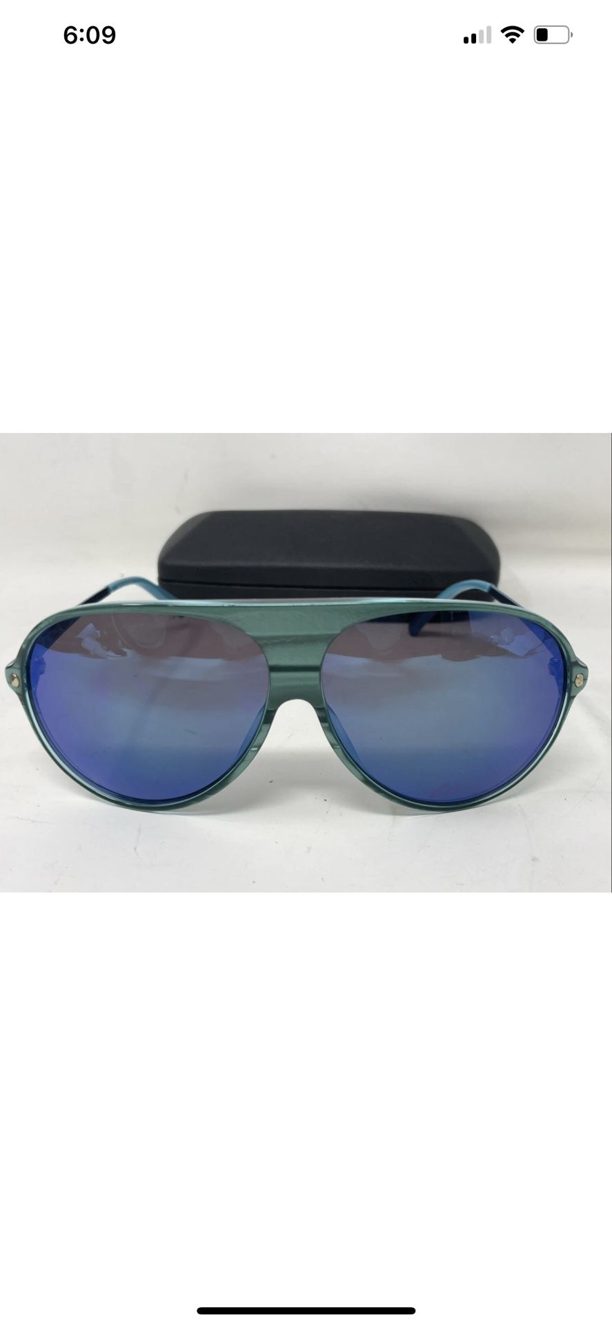 Christian Dior W5OT5 Collection Tahuata Les Marquises Sunglasses 135 Turquoise