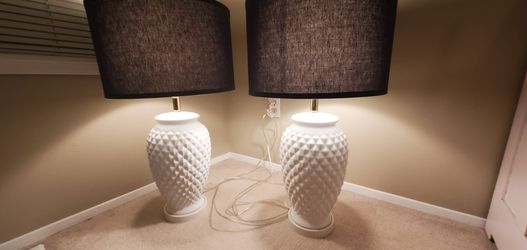 Pair Table Lamps