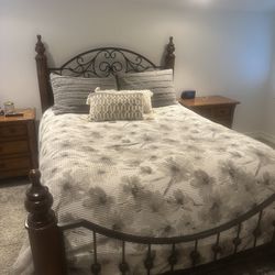 Queen Headboard And Footboard