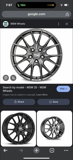17” MSW Rims