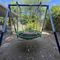 Sportspower Deluxe Kids Outdoor Flying Saucer Swing