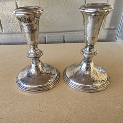 Sterling Candle Sticks