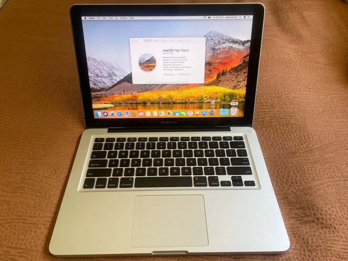 Apple MacBook Pro 13” display i5 Intel Processor 4GB RAM 500GB HDD STORAGE DRIVE $135