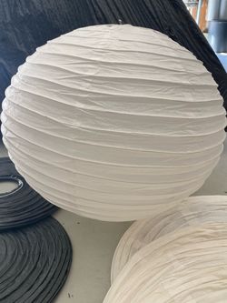 Lot of Round Paper Lantern