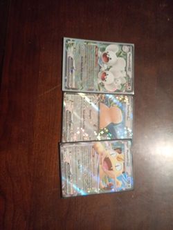 Pokémon Holo Rare Cards Lot of 3