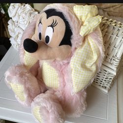 Disney Minnie Mouse Easter Bunny Long Ears Limited Edition