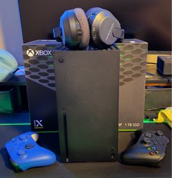 Xbox Series X 1TB Bundle – 2 Controllers + Turtle Beach Stealth 600 Gen 3