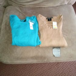 2 Women's Sweaters 