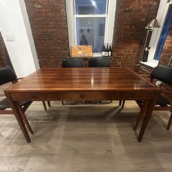 Vintage Mid-Century Modern 3-Drawer Table