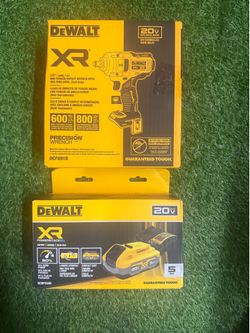 Dewalt 20V Max XR Mid Torque Impact Wrench Kit