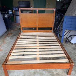 Queen Wooden Bed Frame