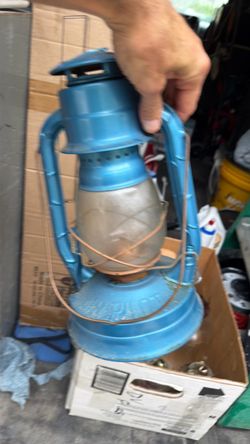 Whole box of kerosene lamps