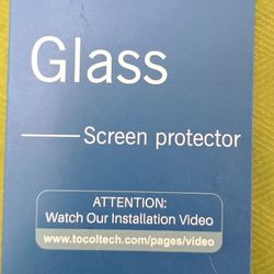 Tocol Glass Screen Protector 1pack for iPhone 12 Pro Max Never Used