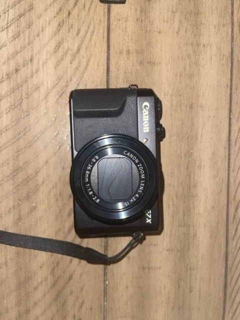 Canon PowerShot G7 X Mark II 20.1 MP Compact Digital Camera - Black