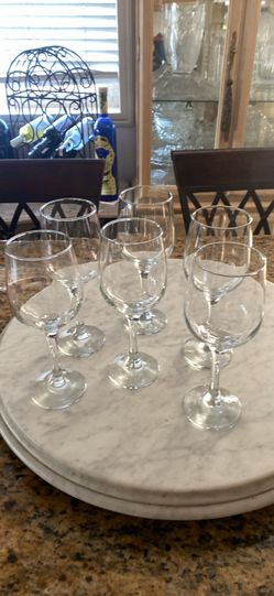Large wine glasses