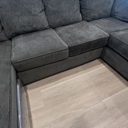 Large Comfortable Grey Sectional