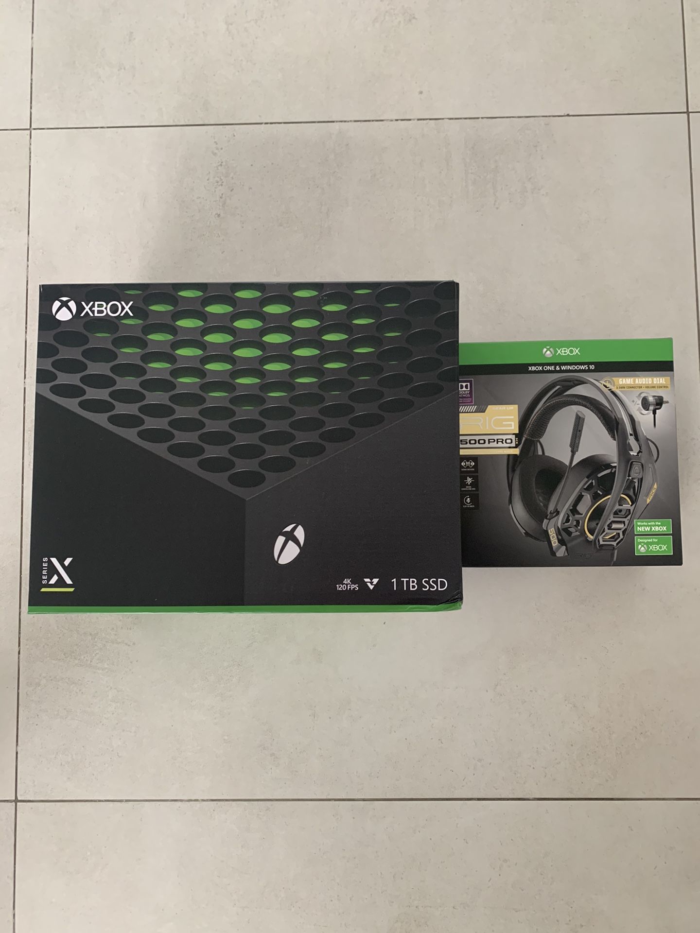 Xbox Series X Disc With Rig 500 Pro Headphones