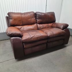 Leather Recliner love seat Couch Delivery Available