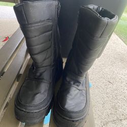 Youth Kids Snow Boots Rain Boots Size 4 