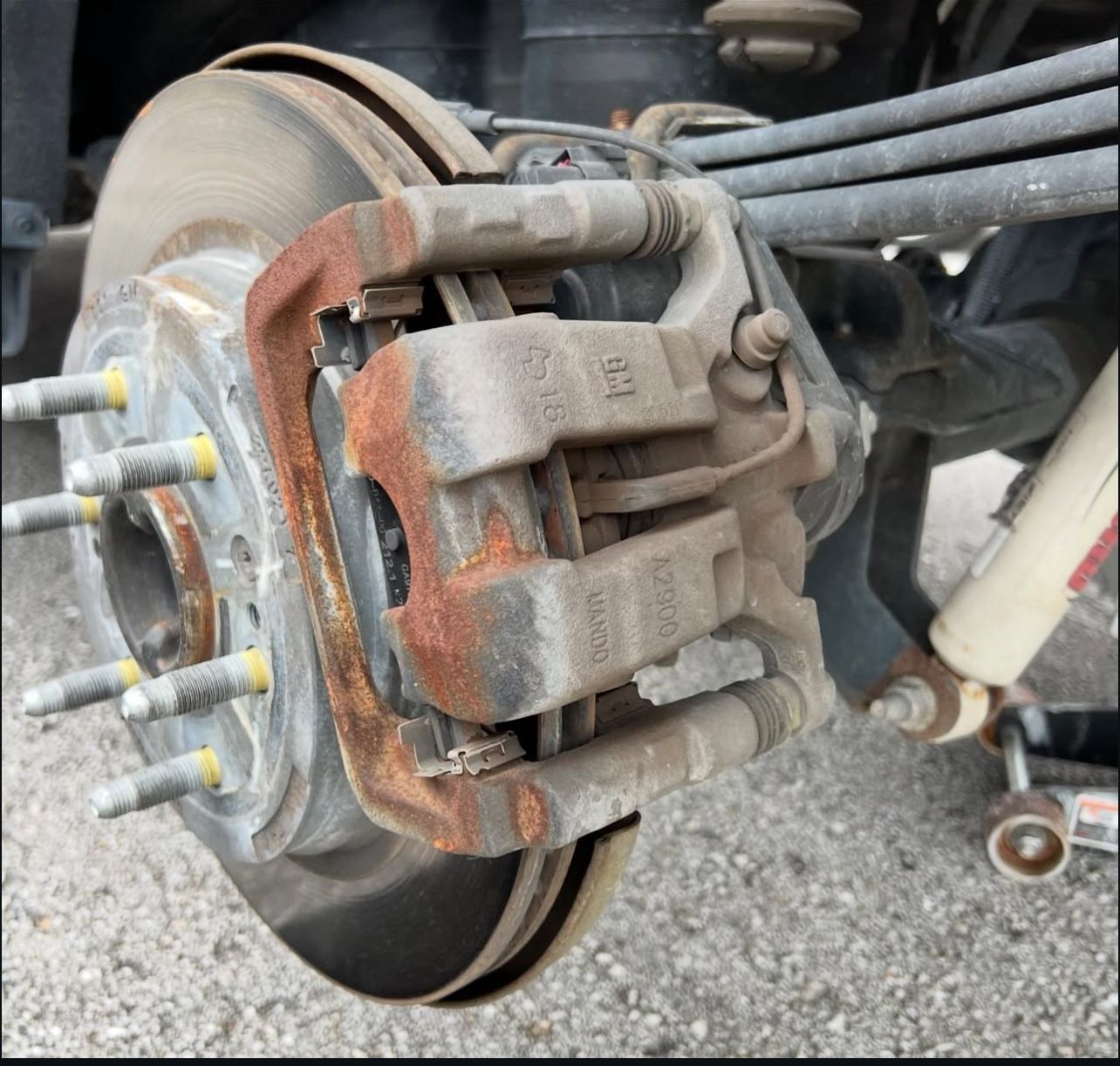 Brake Caliper Color Coatings