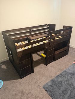 Twin Modern farmhouse play and store