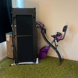 Walking Pad And Exercise bike 