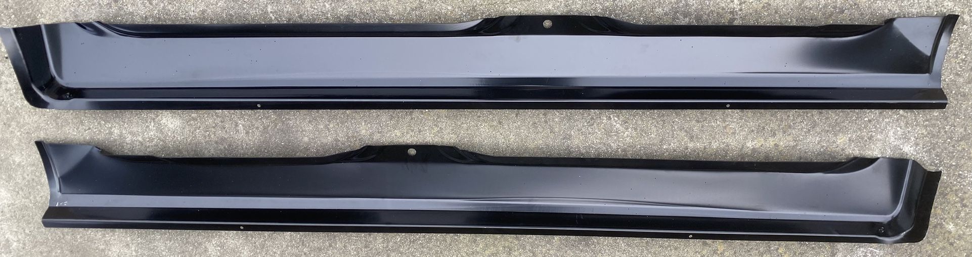 For Dodge Ram Quad Cab,1500, 2500, 3500, 02-08 Black, Left & Right Rocker Panel