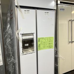 NEW OPEN BOX GE MONOGRAM 36”WIDE PANEL READY REFRIGERATOR 