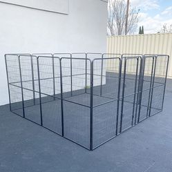 New in box $360 Heavy Duty 10x10x5ft Tall Pet Playpen 16-Panel Dog Crate Kennel Exercise Cage Fence 