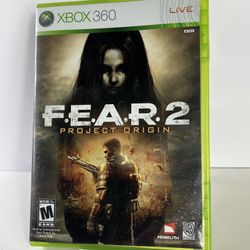 F.E.A.R. 2: Project Origin for Microsoft XBOX 360 Complete - Very Good Condition