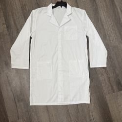 Lab Coat Unisex Small Used For a Costume 