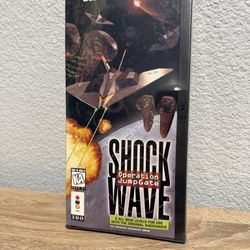 NEW ShockWave: Operation JumpGate (3DO, 1994) SEALED Long Box