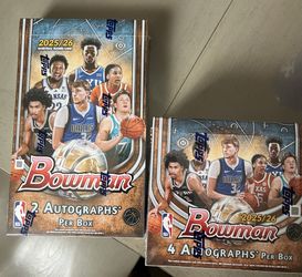 Topps Bowman Basketball 2025-26 Hobby And Jumbo Boxes