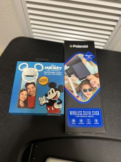 Selfie stick and selfie ring Light 