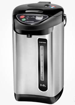 Chefman 3.6L Stainless Steel Electric Hot Water Pot Boiler Hot Water Dispenser