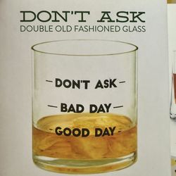 Double Old Fashioned Drinking Glass