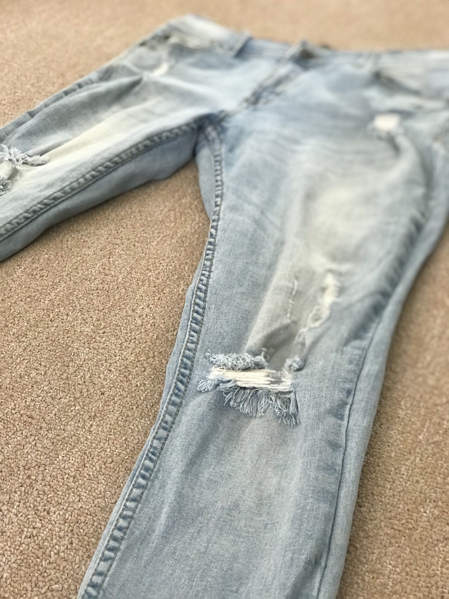 Size 3 Denim Ripped Jeans