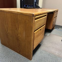 Wooden Office Desk 