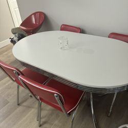 Dining Table With 4 Chair And Stool