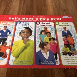 Fire Drill Classroom Poster