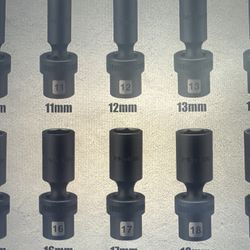 Swivels 3/8 Hard Impact Swivel Sockets 