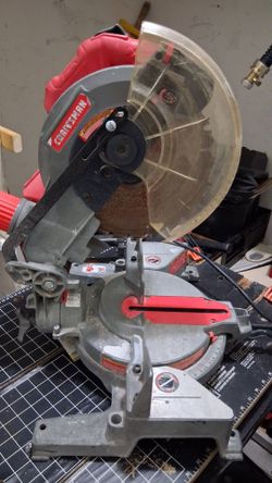 Craftsmen twelve inch mitersaw