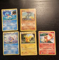 Pokémon 5 Card Common and Uncommon Set