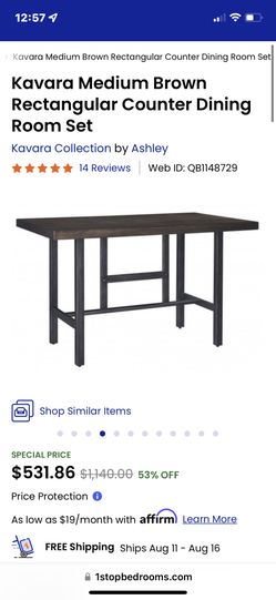 Kitchen Table And 6 Chairs