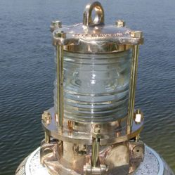 Bronze Piling Nautical Dock Light-Marine Dock Piling Light